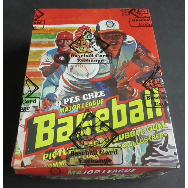 1978 OPC O-Pee-Chee Baseball Unopened Wax Box (Tape) (BBCE)