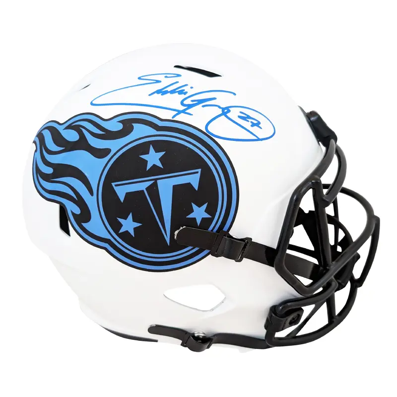 Tennessee Eddie George Signed Lunar Full Size Speed Rep Helmet Fanatics