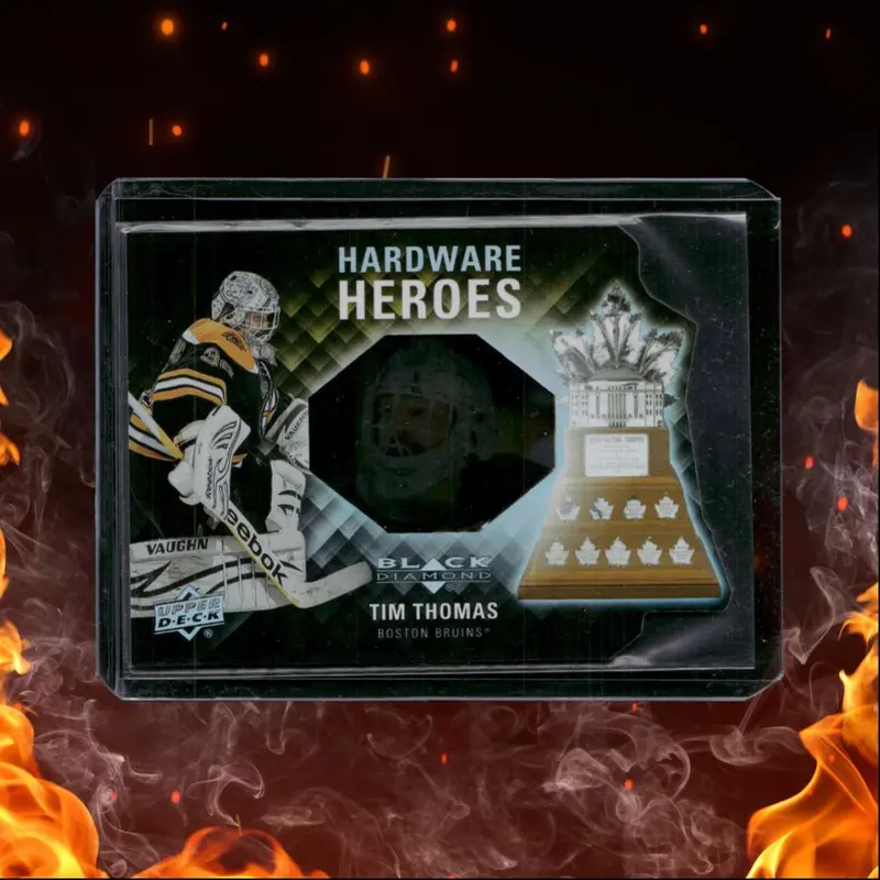 2011-12 Upper Deck Black Diamond Tim Thomas Hardware Heroes 072/100 #HH-TH
