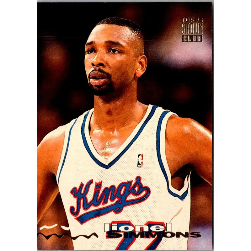 1993 Stadium Club Lionel Simmons #28