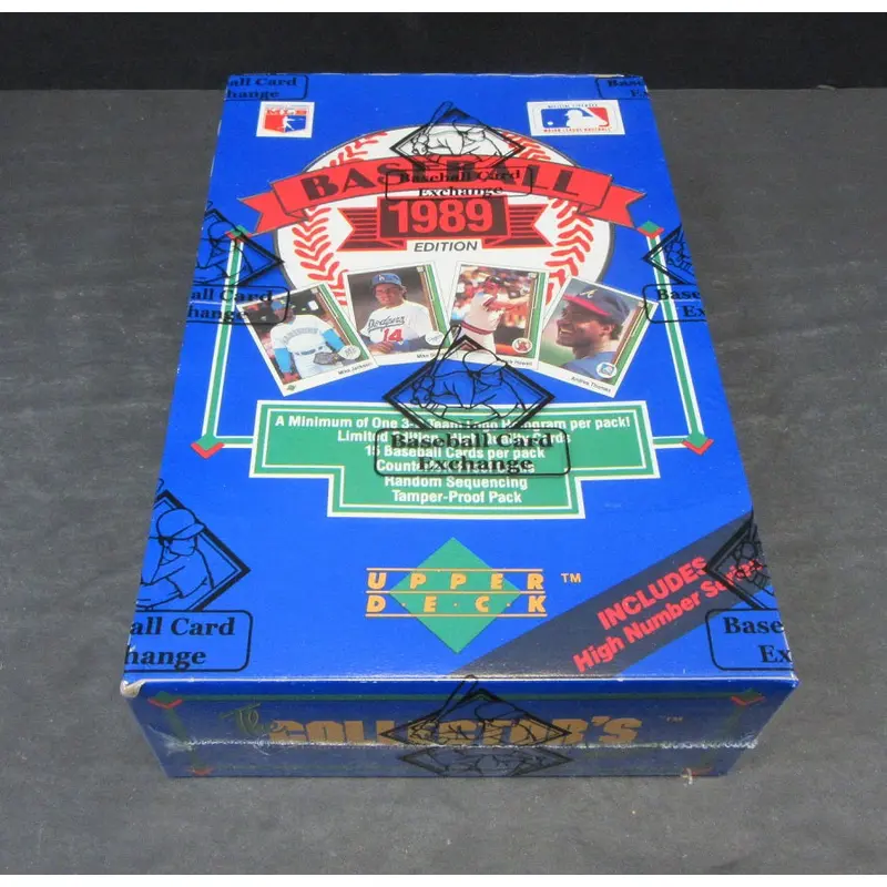 1989 Upper Deck Baseball High Series Box