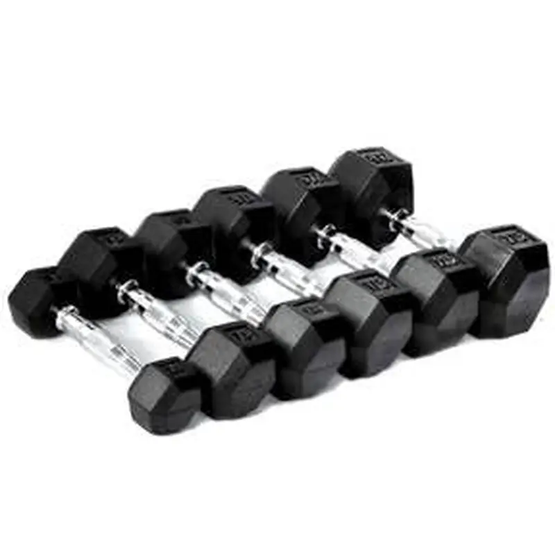 New Apollo Athletics 5 LB Rubber Dumbbell