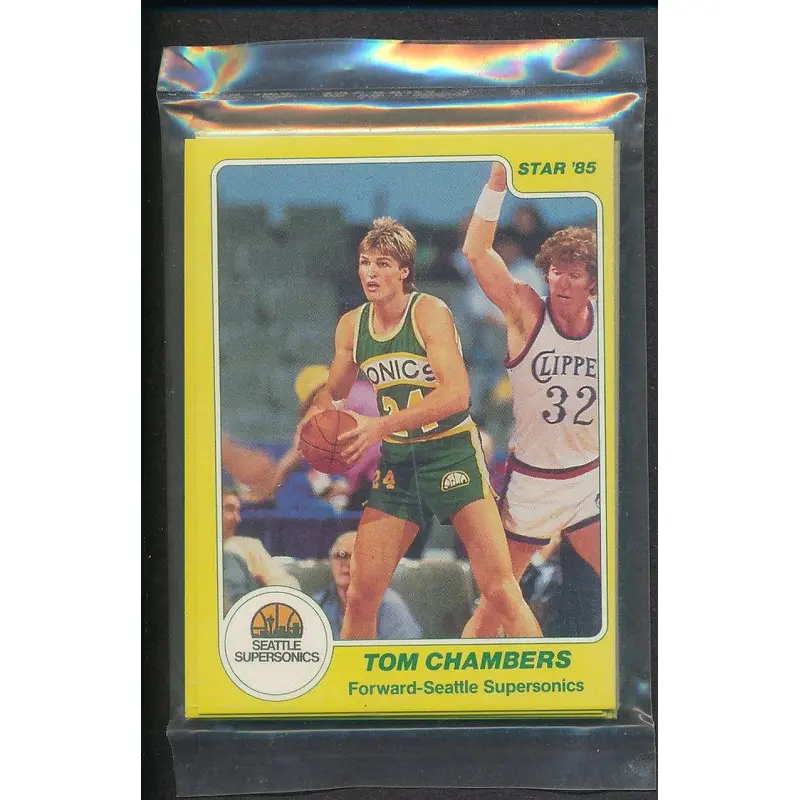 1984/85 Star Basketball Supersonics Complete Bagged Set