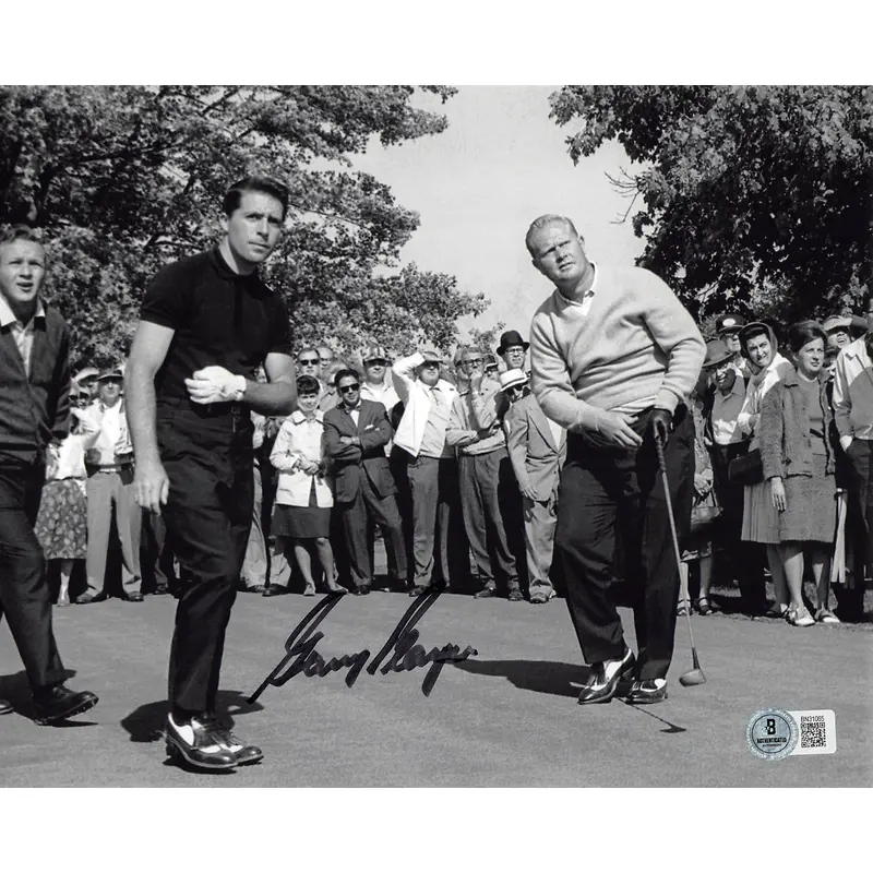 Gary Player Golf Authentic Signed 8x10 Horizontal Photo Autographed BAS 1