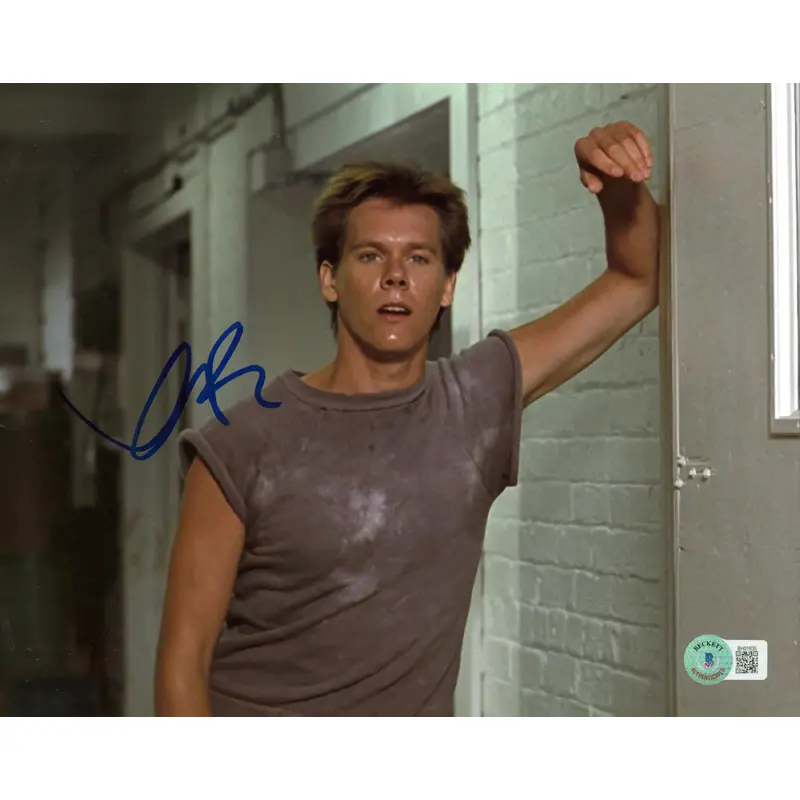 Kevin Bacon Footloose Authentic Signed 8x10 Photo Autographed BAS #BH01635