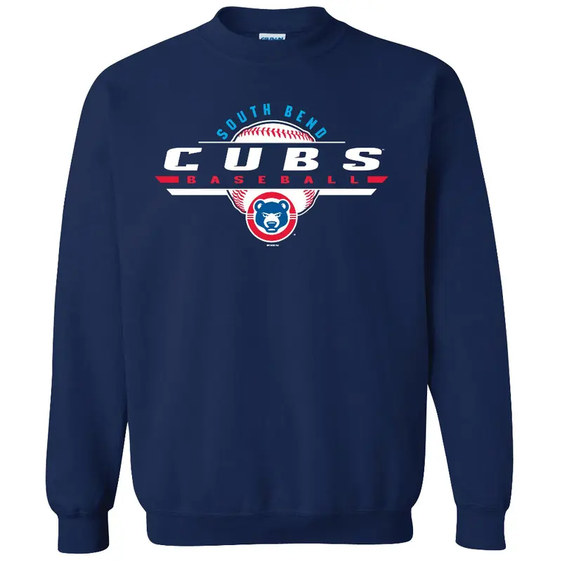 South Bend Cubs Cobb Fleece Crew neck Sweatshirt