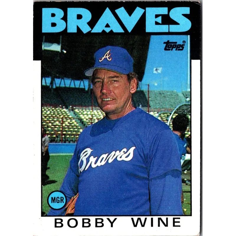 1986 Topps Bobby Wine #57B