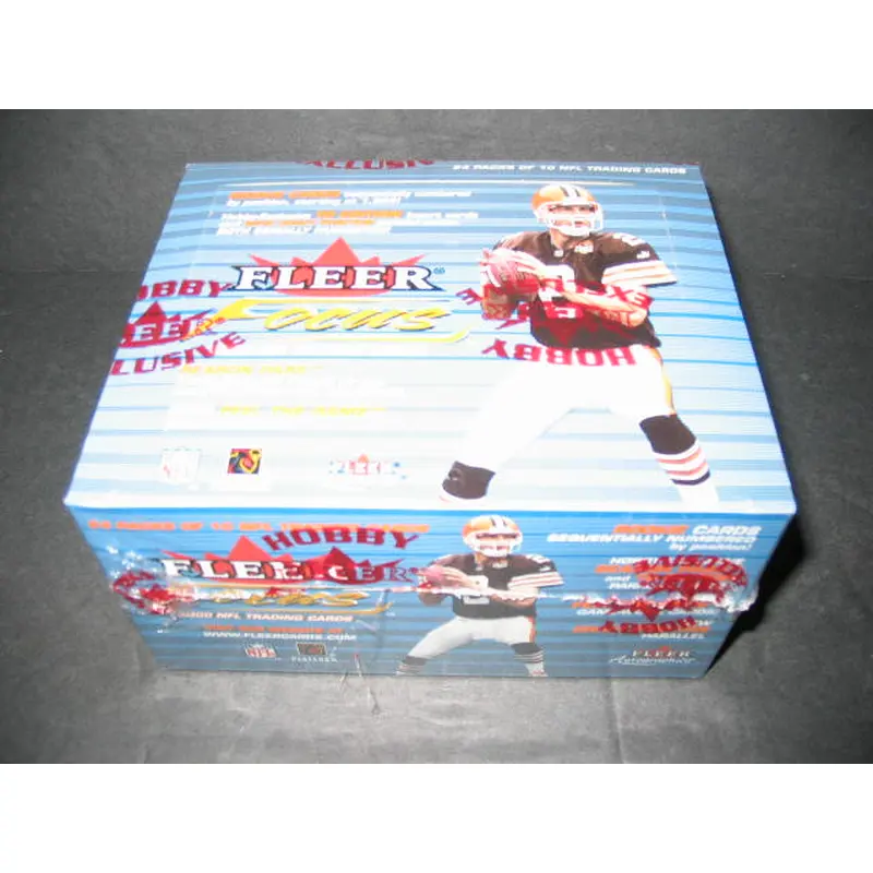 2000 Fleer Focus Football Box (Hobby)