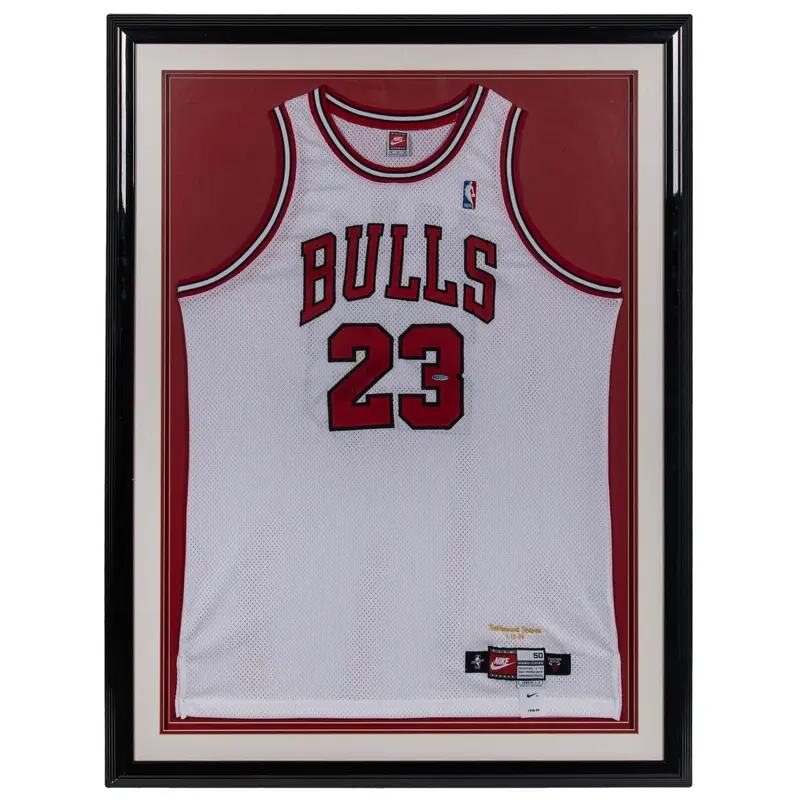 Michael Jordan Signed 1998 Pro Cut Chicago Bulls Jersey UDA Upper Deck COA