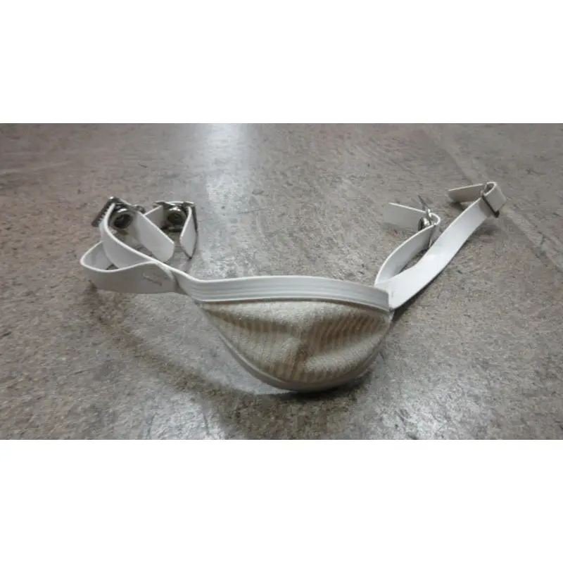 White Chin Strap