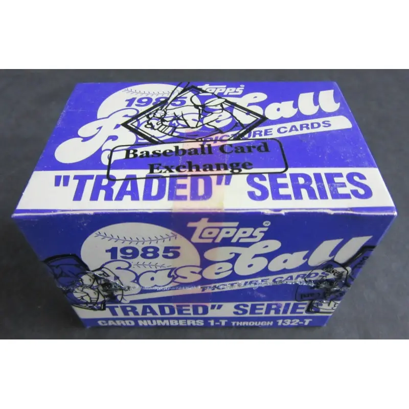 1985 Topps Baseball Traded Factory Set (Tape Intact) (BBCE)