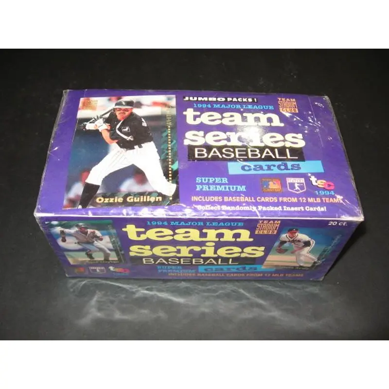 1994 Topps Stadium Club Baseball Team Series Jumbo Box