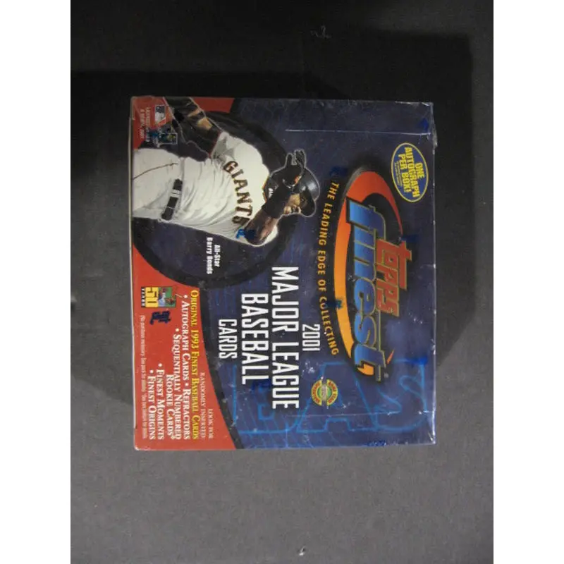 2001 Topps Finest Baseball Jumbo Box (HTA)