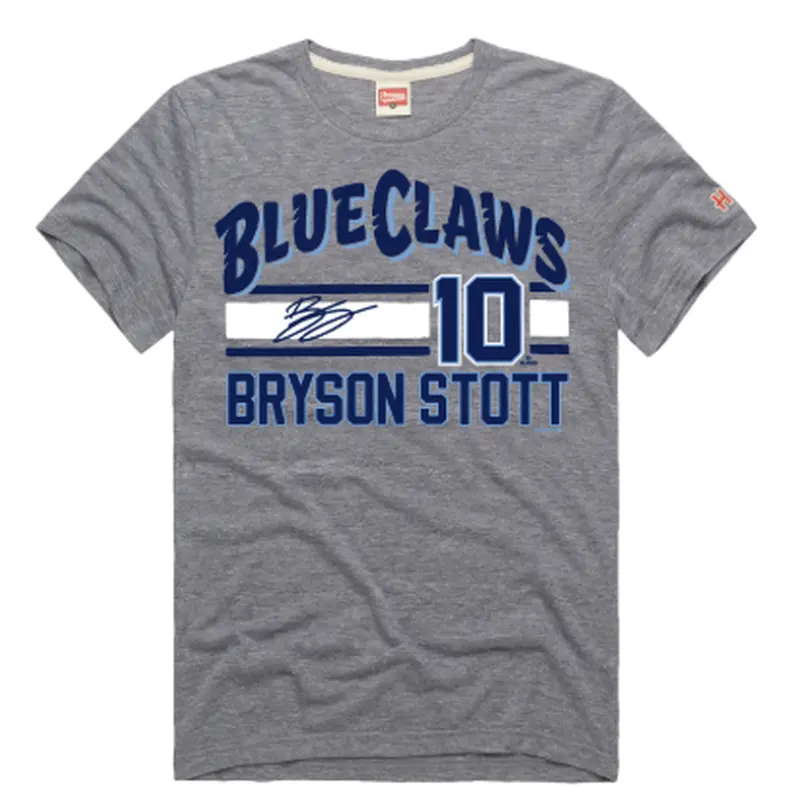 Jersey Shore BlueClaws Homage Bryson Stott T-Shirt