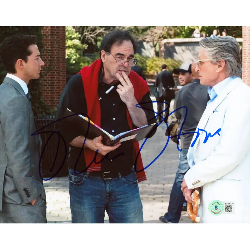 Oliver Stone Wall Street Authentic Signed 8x10 Photo Autographed BAS #BG83220