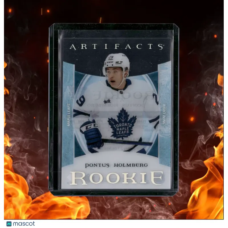 2023-24 Upper Deck Artifacts Pontus Holmberg Update 2022-23 Clear Cut Rookie