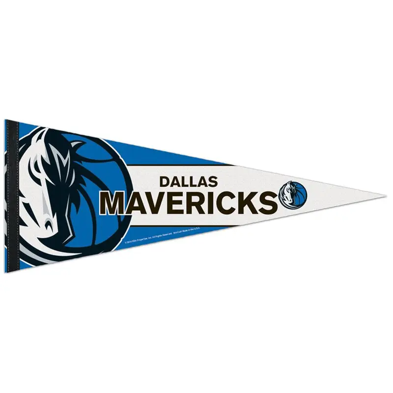 Dallas Mavericks Official NBA Basketball Team Premium Felt Pennant - Wincraft Inc.