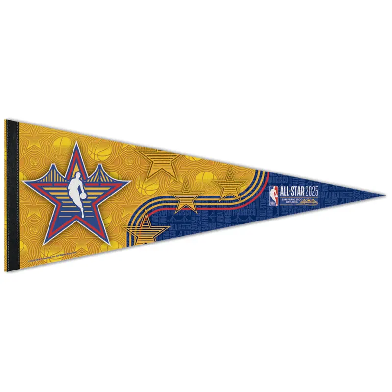 NBA All-Star Game 2025 (San Francisco) Premium Felt Collector's Pennant - Wincraft Inc.