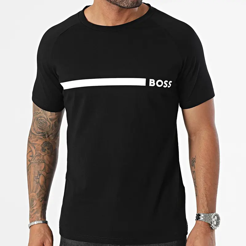 HUGO BOSS T-SHIRT MEN  T SHIRT RN SLIM FIT 50517970001