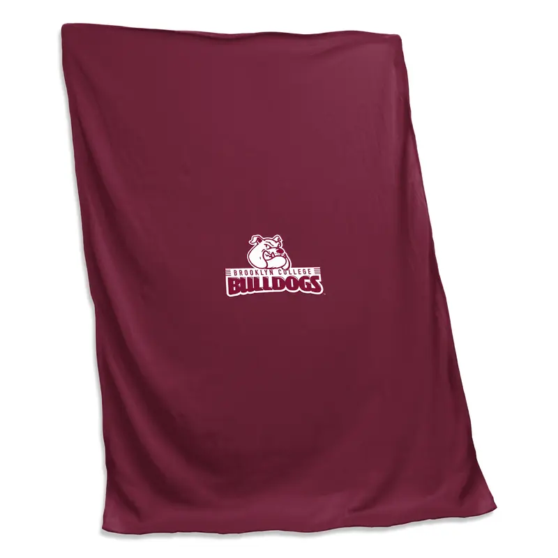 Brooklyn College Sweatshirt Blanket (Screened)