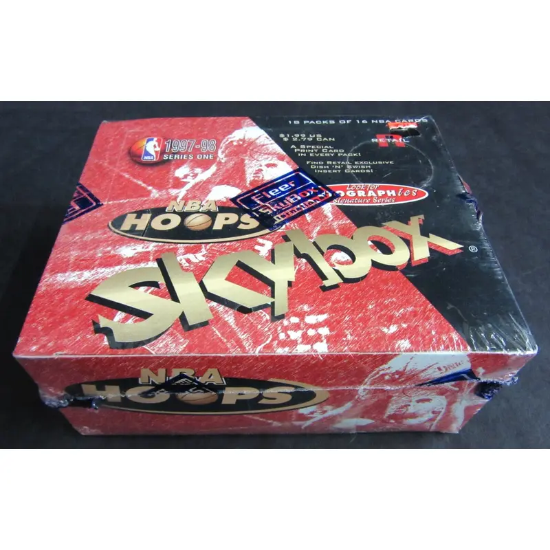 1997/98 Hoops Basketball Series 1 Box (Retail) (18/16)