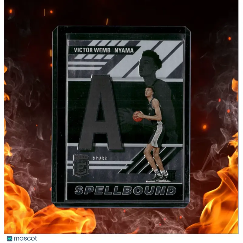 2023-24 Panini Donruss Elite Victor Wembanyama Spellbound "A" Rookie #5