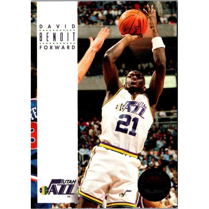 1993 SkyBox David Benoit #285