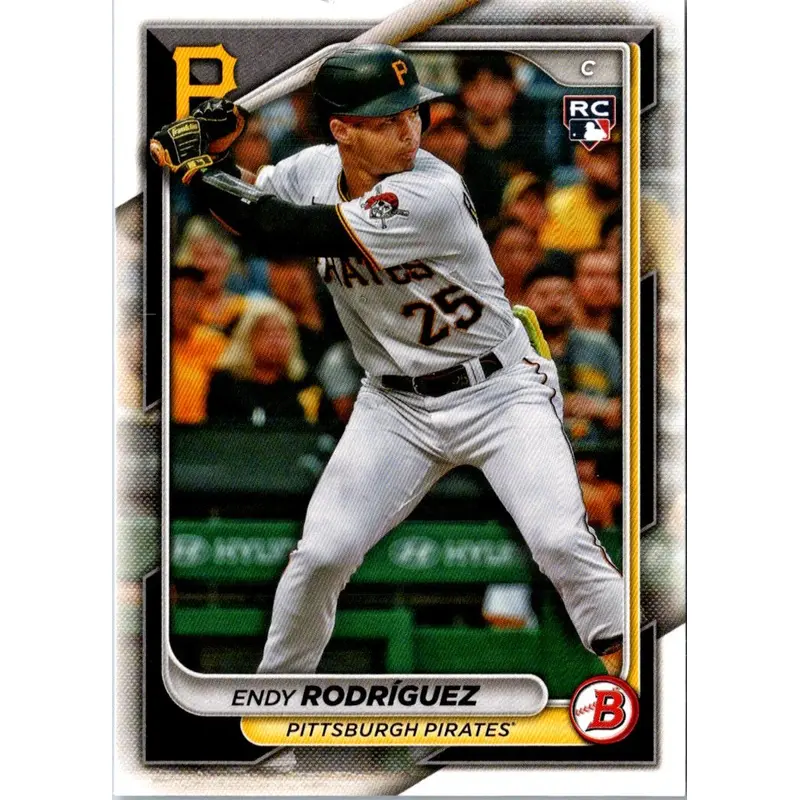 2024 Bowman Green Pattern Endy Rodriguez #68
