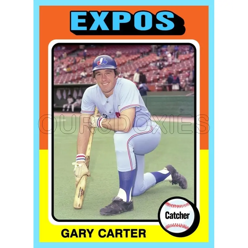 Gay Carter 1975 Topps Custom Card - 4831