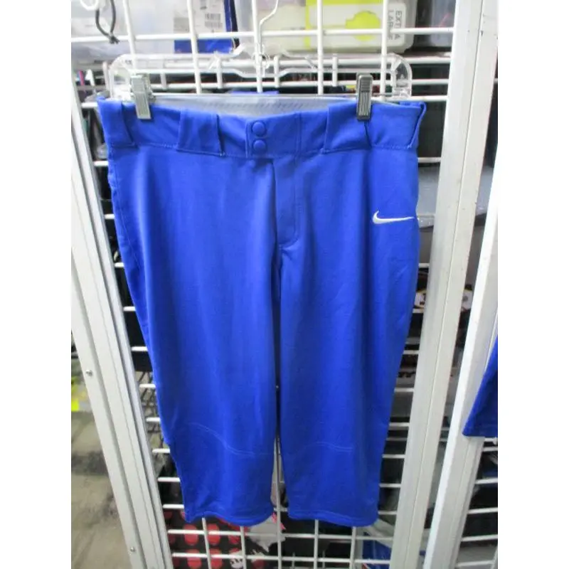Used Nike Blue Knicker Bottom Pants Adult Size Medium