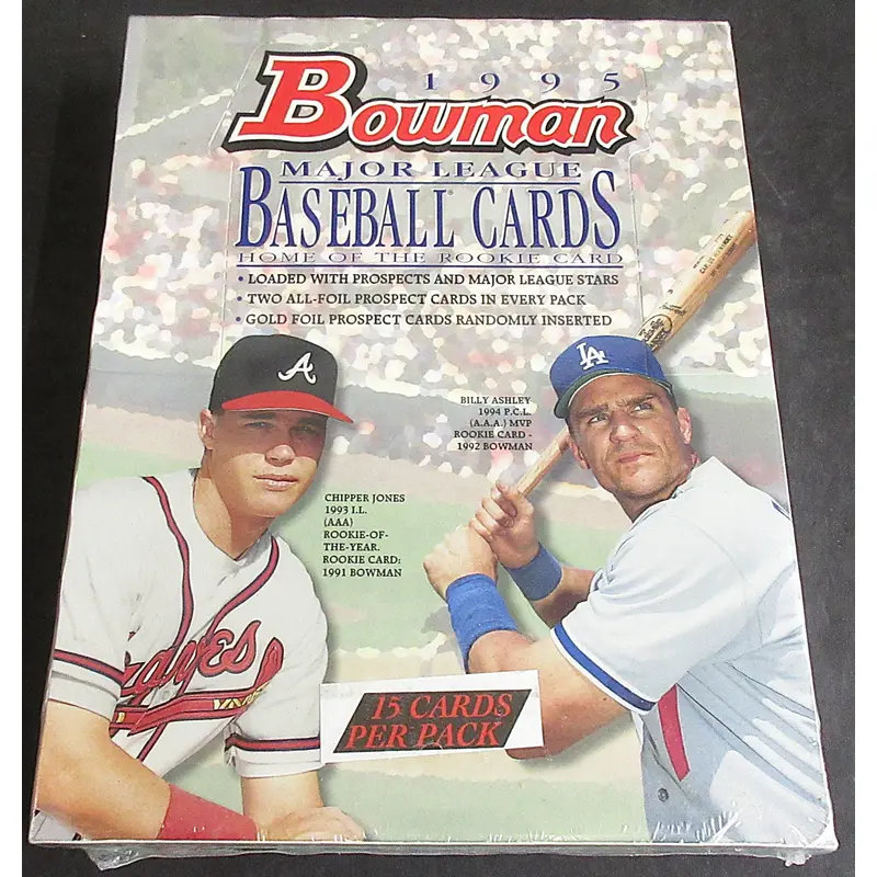 1995 Bowman Baseball Unopened Rack Box (10/15)