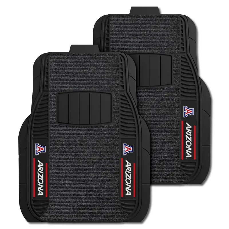 University of Arizona 2-pc Deluxe Car Mat Set