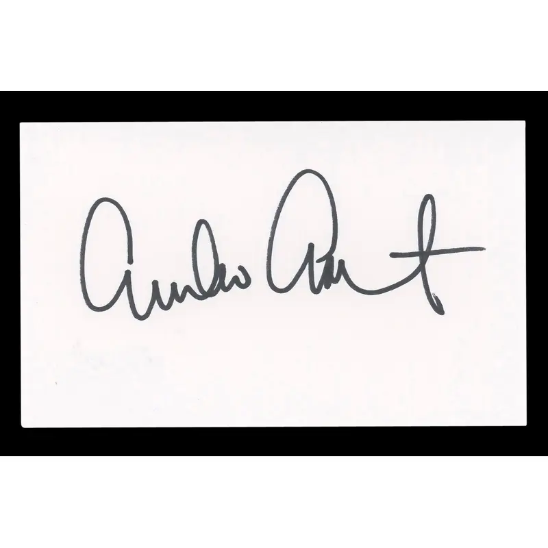 Emilio Estevez The Breakfast Club Signed 3x5 Index Card Autographed BAS #BM57005