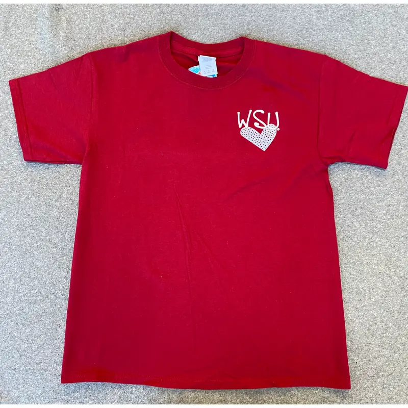 Girl's Crimson WSU T-shirt