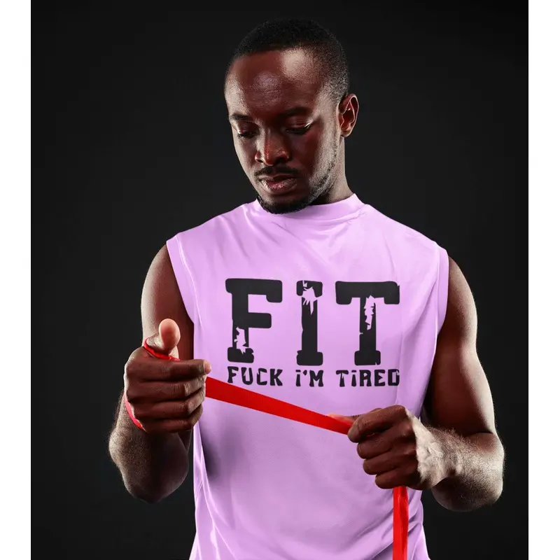Men"s FIT Muscle tank Wod Armour | Kibi Sports