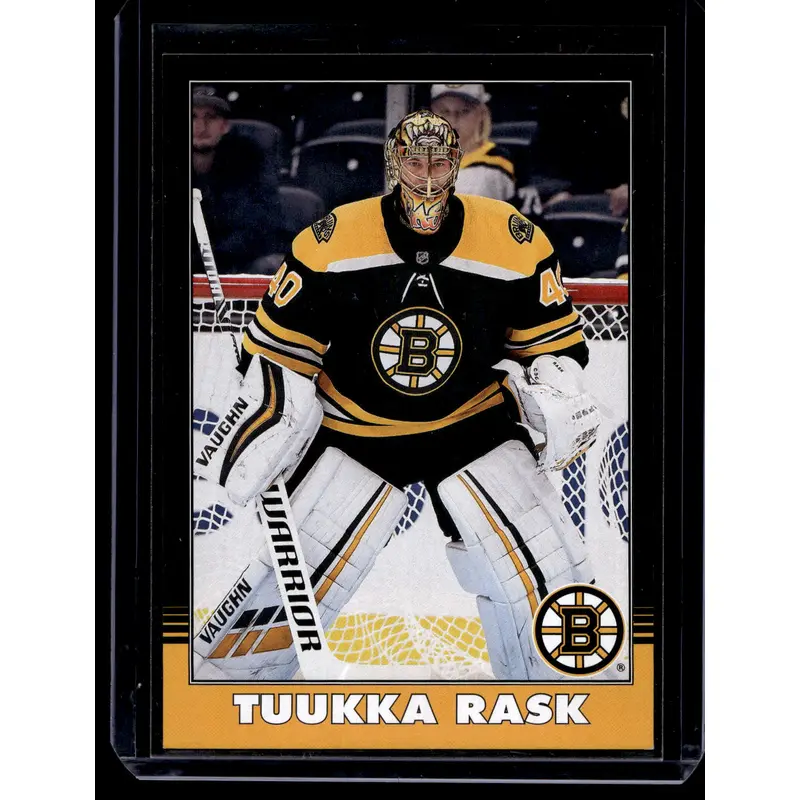 2020-21 O-Pee-Chee - Retro Black Border - Tuukka Rask #433 /100