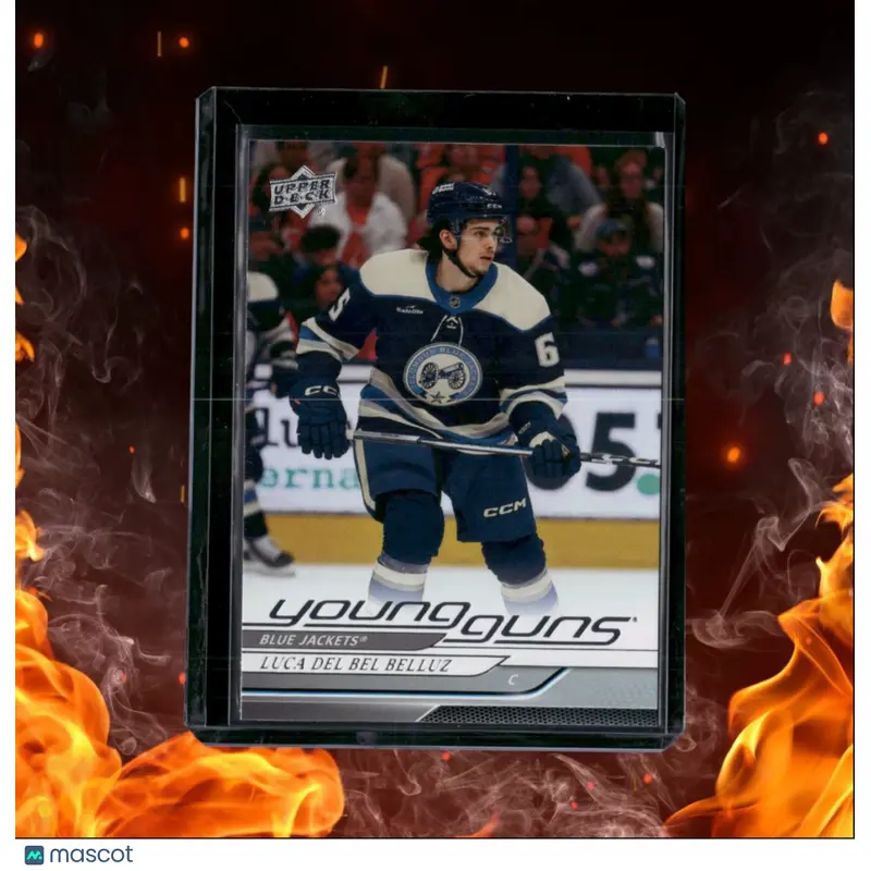 2024-25 Upper Deck Luca Del Bel Belluz Young Guns (D) Rookie #214