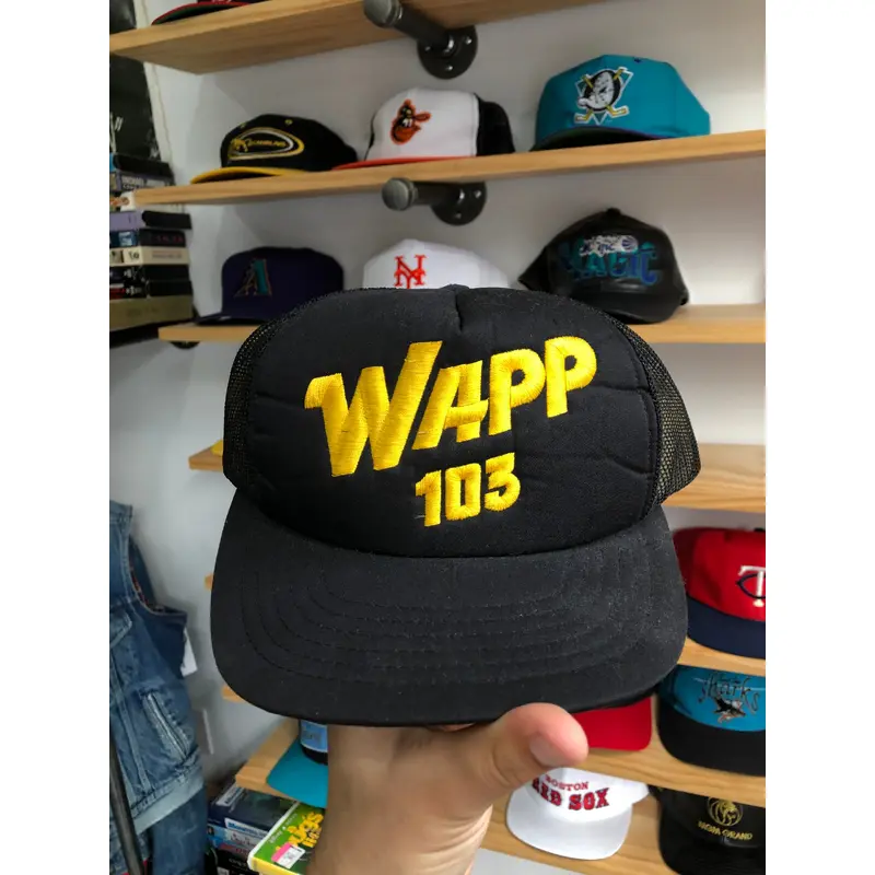 Vintage Wapp 103 Radio Station Trucker Snapback