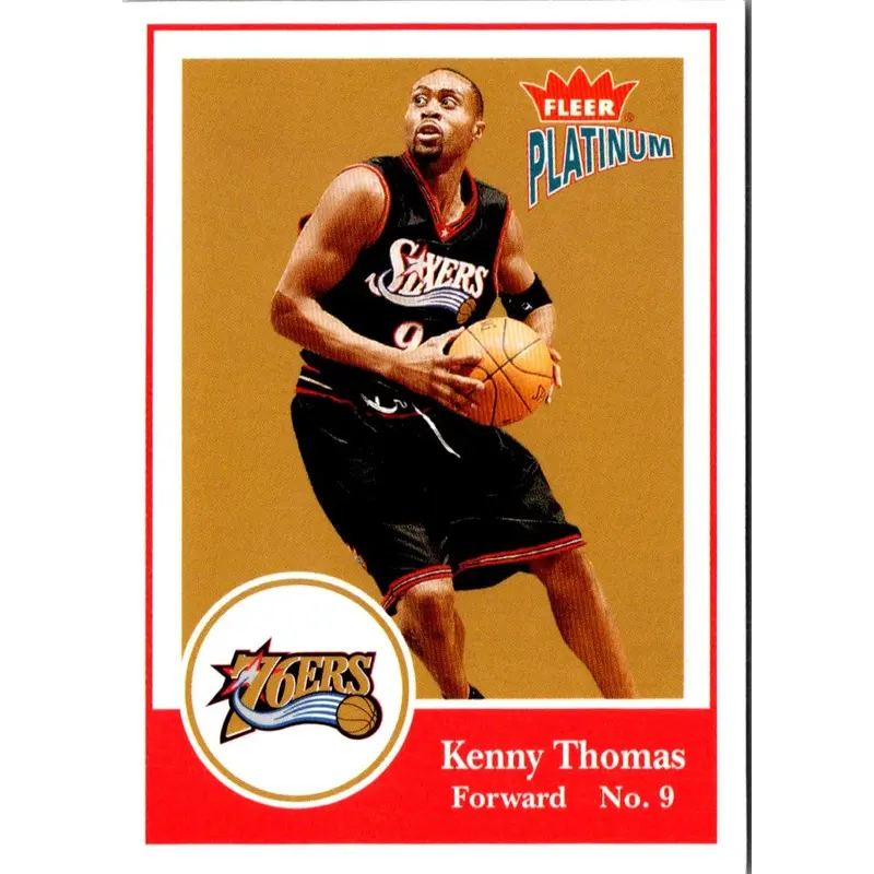 2003 Fleer Platinum Kenny Thomas #60