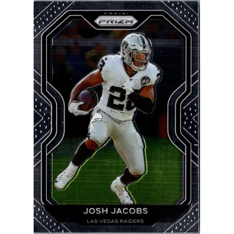 2020 Panini Prizm Blue Josh Jacobs #130