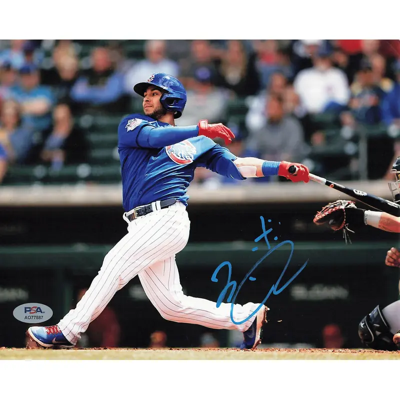 Nick Madrigal signed 8x10 photo PSA/DNA Chicago Cubs Autographed