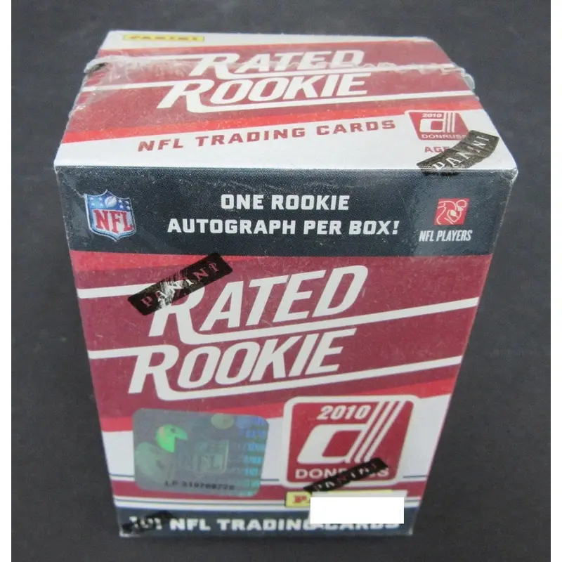 2010 Panini Donruss Rated Rookie Football Factory Set