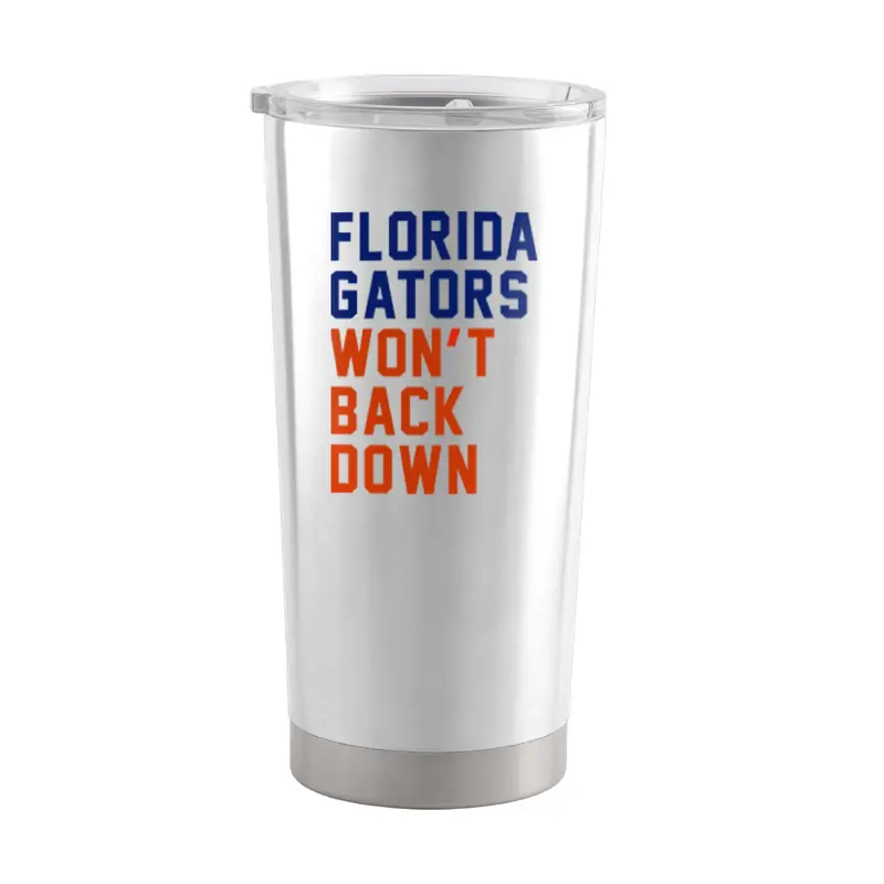 Florida / Tom Petty CoBrand White 20oz Stainless Tumbler