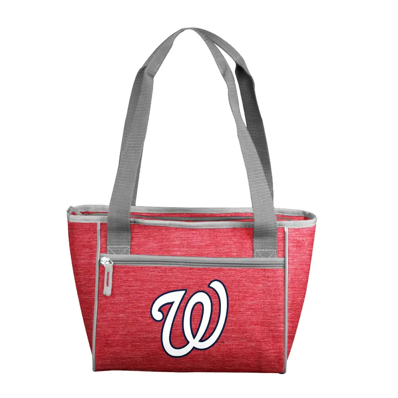 Washington Nat'ls Crosshatch 16 Can Cooler Tote