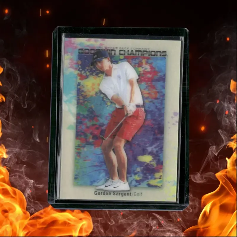 2024 Upper Deck Goodwin Champions Gordon Sargent Splash of Color Lenticular SSP