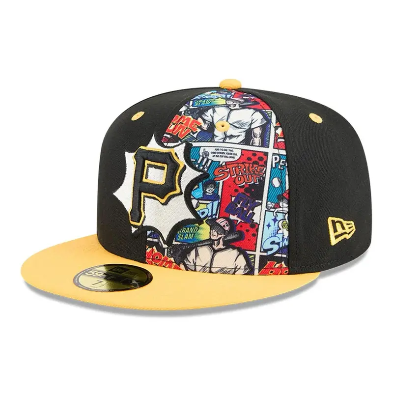 Pittsburgh Pirates 2025 MLB Diamond Hero Edition Black 59FIFTY Fitted Cap