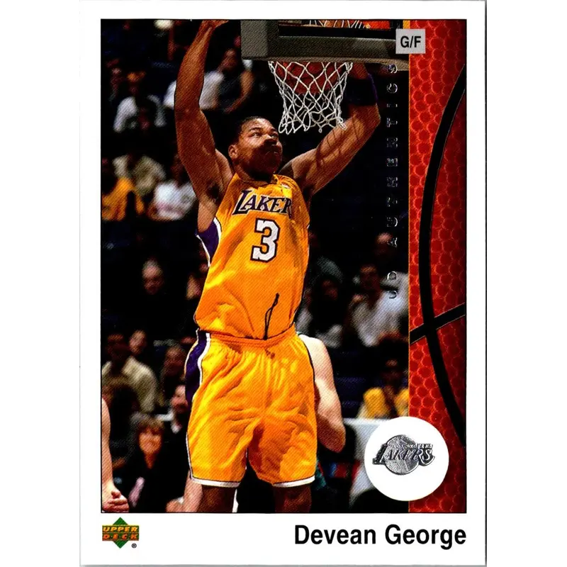 2002 Upper Deck Devean George #38