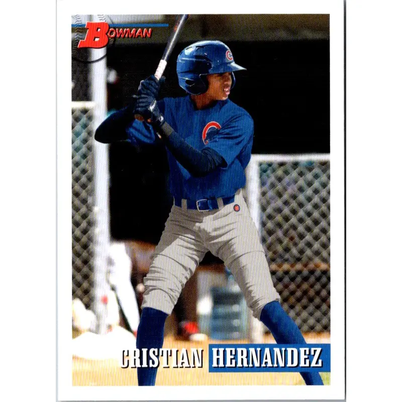 2021 Bowman Heritage Cristian Hernandez #209