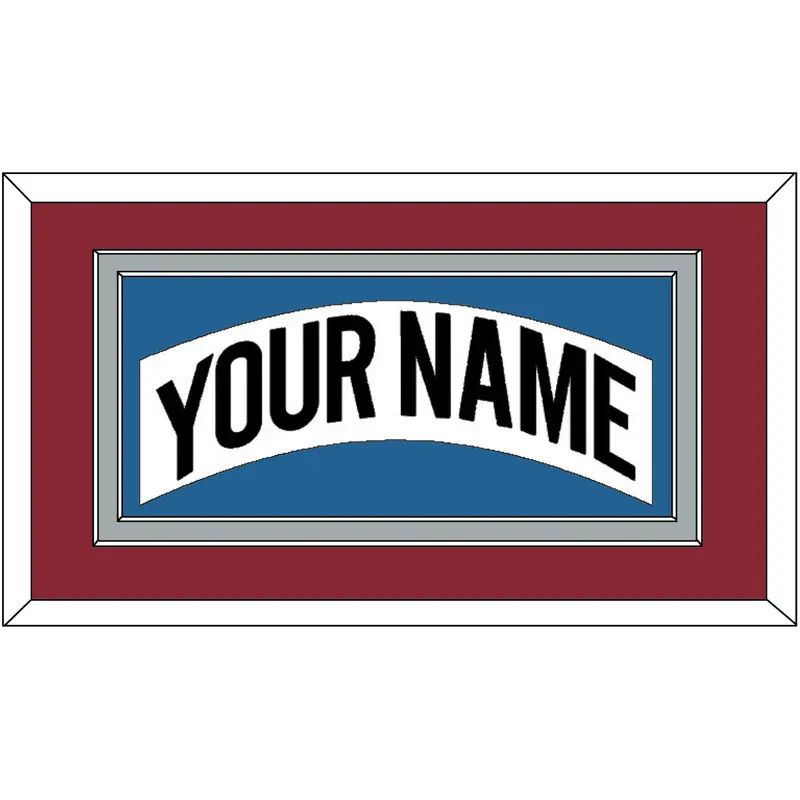 Colorado Nameplate - Home White (1995-1996) - Double Mat 3