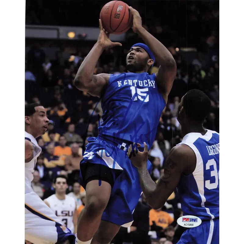 Demarcus Cousins signed 8x10 photo PSA/DNA Warriors Autographed Kentucky Wildcats